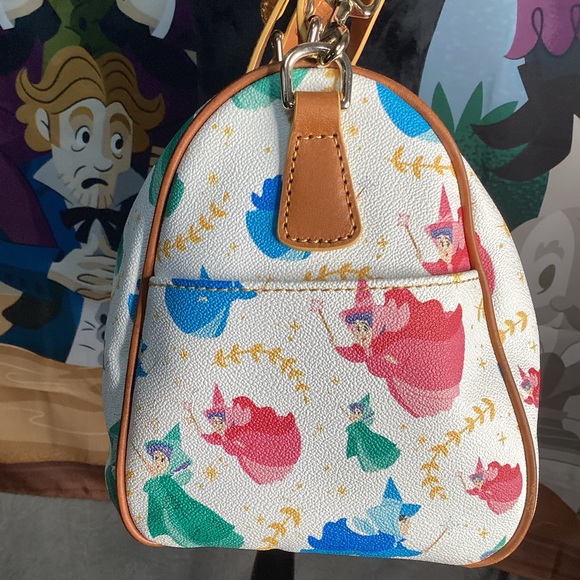 RARE! Like New Sleeping Beauty Fairy Dooney and Bourke Satchel 2019 - Picture 4 of 13